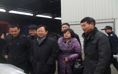 2011年1月,國家商務(wù)部市場(chǎng)建設司領(lǐng)導一行蒞臨市場(chǎng)視察指導