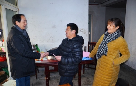 群眾冷暖掛心頭！公司黨總支開(kāi)展春節前走訪(fǎng)慰問(wèn)