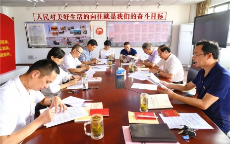 “不忘初心 牢記使命”主題教育 公司黨員集中性學(xué)習教育暨“憶初心”主題黨日