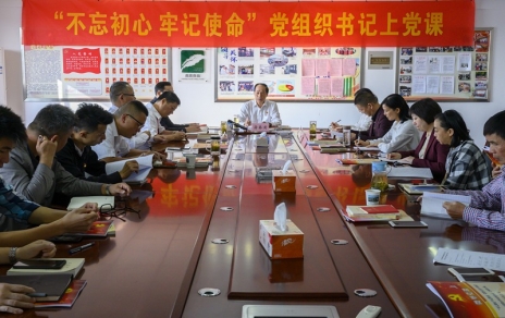 公司黨總支書(shū)記上主題教育專(zhuān)題黨課