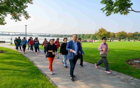 能源“雙控”倡導低碳生活，文明出行添力美好家園 -- 活力健行掠影