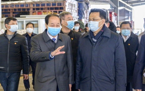 省長(cháng)袁家軍蒞臨我公司調研指導工作